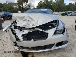 2010 BMW 6 Series 650i with VIN WBAEB5C56AC225685, listed as a Copart auction lot 86904014 with 36,214 mi miles and Salvage Title. Bid and sale history available at carsss.com. Image 5.