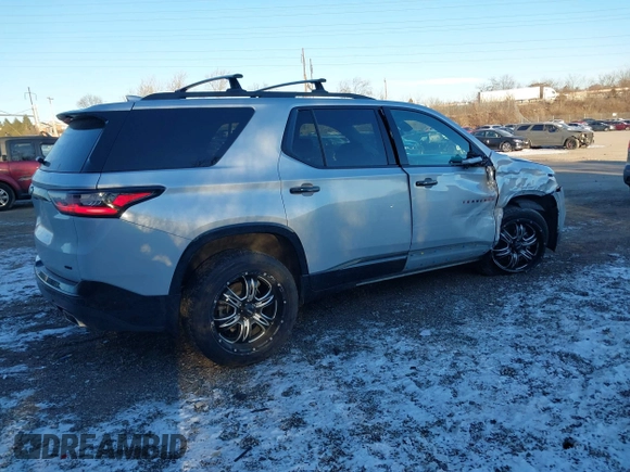2020 Chevrolet Traverse Premier with VIN 1GNEVKKW0LJ296745, listed as a IAAI auction lot 41284830 with 76,373 mi miles. Bid and sale history available at carsss.com. Image 4.