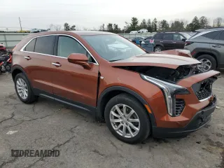 2019 Cadillac XT4 AWD Luxury with VIN 1GYFZBR42KF157525, listed as a Copart auction lot 85779424 with 19,982 mi miles and Salvage Title. Bid and sale history available at carsss.com. Image 4.