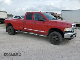 2005 Dodge Ram 3500 SLT with VIN 3D7MS48C25G862565, listed as a Copart auction lot 44969784 with 115,966 mi miles and Salvage Title. Bid and sale history available at carsss.com. Image 4.