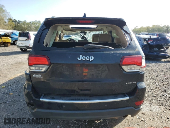 2020 Jeep Grand Cherokee Limited with VIN 1C4RJEBGXLC295302, listed as a Copart auction lot 49947655 with 105,106 mi miles and Salvage Title. Bid and sale history available at carsss.com. Image 6.