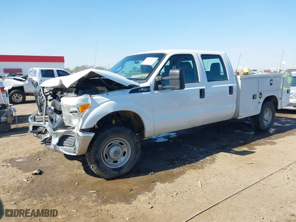 2015 Ford Super Duty F-250 SRW Lariat with VIN 1FT7W2B63FEC16902, listed as a IAAI auction lot 40648072 with 256,769 mi miles. Bid and sale history available at carsss.com. Image 17.