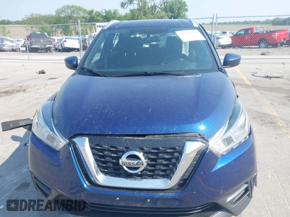 2018 Nissan Kicks SV with VIN 3N1CP5CUXJL506608, listed as a IAAI auction lot 42451752 with 77,235 mi miles and . Bid and sale history available at DreamBid. Image 12.