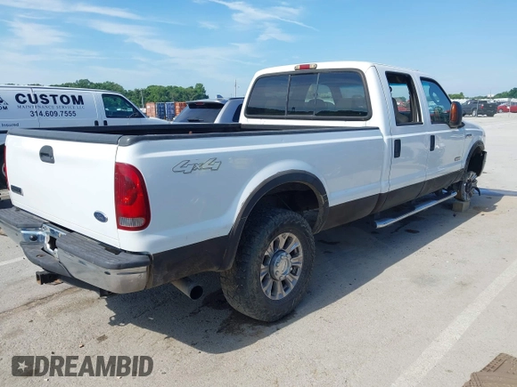 2005 Ford F-250 XL with VIN 1FTSW21PX5ED20841, listed as a IAAI auction lot 42530445 with 208,642 mi miles and . Bid and sale history available at DreamBid. Image 4.