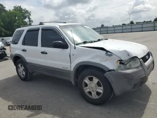 2002 Ford Escape XLT Choice with VIN 1FMYU04172KA40489, listed as a Copart auction lot 58437165 with 212,793 mi miles and Salvage title. Bid and sale history available at DreamBid. Image 4.