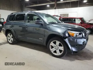 2008 Toyota RAV4 Sport with VIN JTMBD32VX86071321, listed as a Copart auction lot 64455945 with 143,160 mi miles and Salvage title. Bid and sale history available at DreamBid. Image 4.