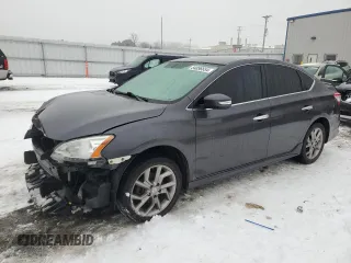 2015 Nissan Sentra S with VIN 3N1AB7APXFY352328, listed as a Copart auction lot 84896654 with 170,576 mi miles and Non Repairable. Bid and sale history available at carsss.com. Image 1.