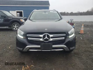 2018 Mercedes-Benz GLC with VIN WDC0G4KB4JV091533, listed as a Copart auction lot 51199755 with 33,567 mi miles and Salvage Title. Bid and sale history available at carsss.com. Image 5.