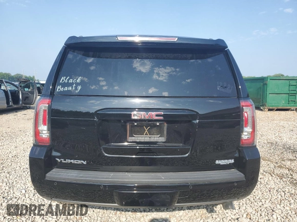2020 GMC Yukon SLT with VIN 1GKS1BKC5LR105369, listed as a Copart auction lot 71971614 with 52,999 mi miles and Salvage Title. Bid and sale history available at DreamBid. Image 6.