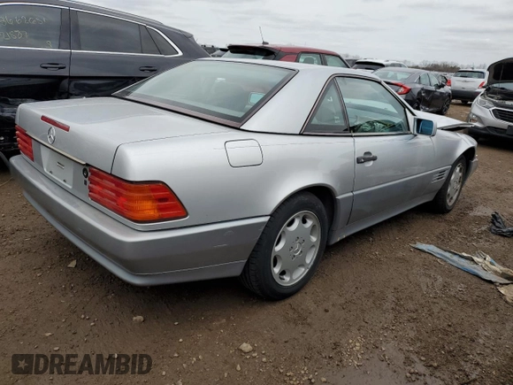 1993 Mercedes-Benz 300 with VIN WDBFA61EXPF081339, listed as a Copart auction lot 51856145 with 159,918 mi miles and Salvage Title. Bid and sale history available at DreamBid. Image 3.