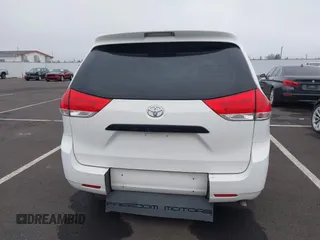 2012 Toyota Sienna with VIN 5TDZK3DCXCS271365, listed as a IAAI auction lot 38121628 with 101,756 mi miles and . Bid and sale history available at DreamBid. Image 14.