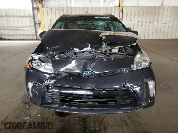 2014 Toyota Prius Four with VIN JTDKN3DU2E0375131, listed as a Copart auction lot 55539245 with 213,041 mi miles and Salvage Title. Bid and sale history available at DreamBid. Image 5.