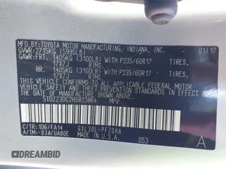 2017 Toyota Sienna L with VIN 5TDZZ3DC2HS823864, listed as a IAAI auction lot 41640613 with 194,318 mi miles and . Bid and sale history available at DreamBid. Image 9.