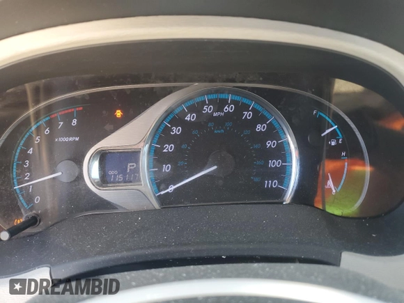 2011 Toyota Sienna XLE AAS with VIN 5TDYK3DC7BS007529, listed as a Copart auction lot 49642475 with 115,117 mi miles and Salvage Title. Bid and sale history available at carsss.com. Image 9.