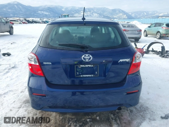 2009 Toyota Matrix with VIN 2T1KU40E69C045320, listed as a IAAI auction lot 41481764 with 162,766 mi miles. Bid and sale history available at carsss.com. Image 17.