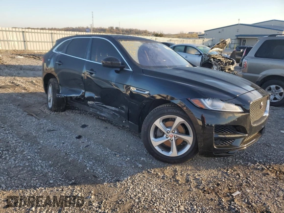 2020 Jaguar F-Pace 25t with VIN SADCS2FX6LA645603, listed as a Copart auction lot 79838844 with 104,518 mi miles and Non repairable. Bid and sale history available at DreamBid. Image 4.
