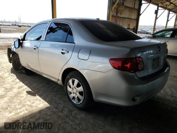 2009 Toyota Corolla with VIN JTDBL40E69J017153, listed as a Copart auction lot 52925535 with 150,630 mi miles and Salvage Title. Bid and sale history available at carsss.com. Image 2.