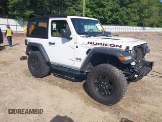 2020 Jeep Wrangler Rubicon z VIN 1C4HJXCN9LW177423, wystawiony jako IAAI lot #42429406 z przebiegiem 60 220 mil mil oraz . Historia ofert i sprzedaży dostępna na DreamBid. Obrazek 1.