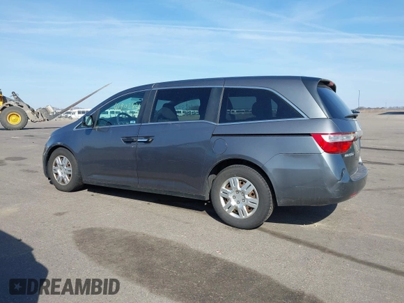 2012 Honda Odyssey LX with VIN 5FNRL5H24CB145694, listed as a IAAI auction lot 41902821 with 134,402 mi miles and . Bid and sale history available at carsss.com. Image 14.