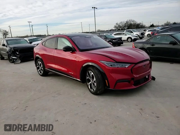 2022 Ford Mustang Mach-E Premium с VIN 3FMTK3SS4NMA01093, выставлен на аукционе Copart как лот 48062625 с пробегом 19 762 миль миль и Списание • Salvage title. История ставок и продаж доступна на DreamBid. Изображение 11.