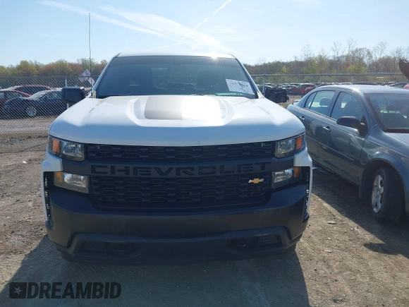 2019 Chevrolet Silverado 1500 Work Truck with VIN 1GCRYAEH0KZ337755, listed as a IAAI auction lot 42071414 with 46,623 mi miles and . Bid and sale history available at DreamBid. Image 12.