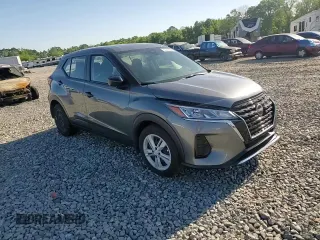 2024 Nissan Kicks S with VIN 3N1CP5BV3RL471450, listed as a Copart auction lot 53085745 with 9,448 mi miles and Salvage Title. Bid and sale history available at carsss.com. Image 10.