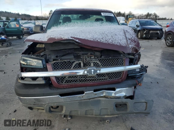 2003 Chevrolet Silverado 1500 LS with VIN 1GCEK14T53Z258993, listed as a Copart auction lot 83234444 with Not Provided miles and Salvage Title. Bid and sale history available at DreamBid. Image 5.