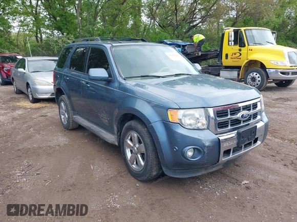 2011 Ford Escape Limited with VIN 1FMCU9EG6BKA03659, listed as a IAAI auction lot 42198500 with 138,475 mi miles and . Bid and sale history available at DreamBid. Image 1.