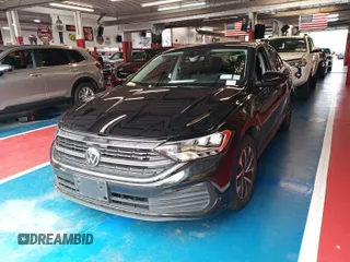 2024 Volkswagen Jetta S with VIN 3VW5M7BU3RM042060, listed as a IAAI auction lot 42734023 with 27,927 mi miles and . Bid and sale history available at DreamBid. Image 30.