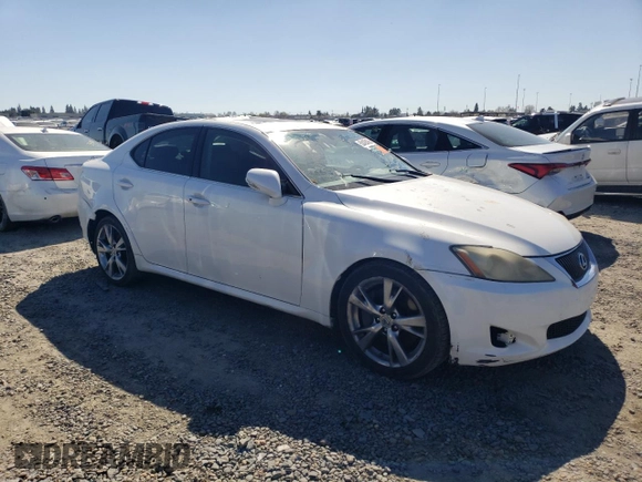 2010 Lexus IS 350 with VIN JTHBE5C26A5024732, listed as a Copart auction lot 50428405 with Not Provided miles and Salvage Title. Bid and sale history available at DreamBid. Image 4.