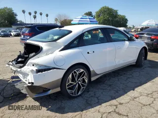 2024 Hyundai Ioniq 6 SEL z VIN KMHM34AA3RA062583, wystawiony jako Copart lot #48213975 z przebiegiem 19 623 mil mil oraz Szkoda całkowita • Salvage title. Historia ofert i sprzedaży dostępna na DreamBid. Obrazek 3.