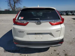 2017 Honda CR-V EX-L with VIN 5J6RW2H83HL013230, listed as a Copart auction lot 50554835 with 124,056 mi miles and Salvage Title. Bid and sale history available at carsss.com. Image 6.