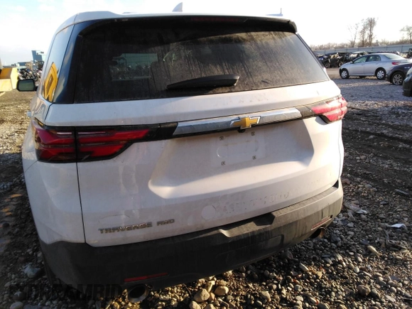 2023 Chevrolet Traverse LS with VIN 1GNEVFKW0PJ339381, listed as a Copart auction lot 84208874 with 20,920 mi miles and Salvage Title. Bid and sale history available at carsss.com. Image 6.