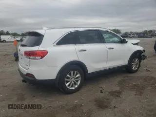 2017 Kia Sorento LX with VIN 5XYPG4A56HG199914, listed as a Copart auction lot 53961725 with 88,671 mi miles and Salvage Title. Bid and sale history available at DreamBid. Image 3.