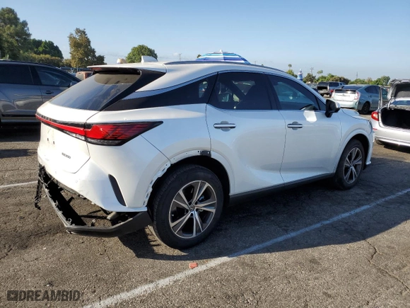 2024 Lexus RX with VIN JTJCHMAA7R2013315, listed as a Copart auction lot 72163624 with 16030 miles and Salvage Title. Bid and sale history available at carsss.com. Image 3.
