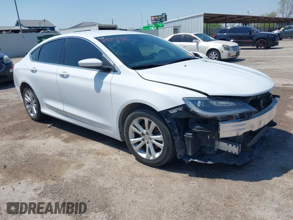 2016 Chrysler 200 LX with VIN 1C3CCCFB6GN186370, listed as a IAAI auction lot 41975138 with 146,295 mi miles. Bid and sale history available at carsss.com. Image 1.