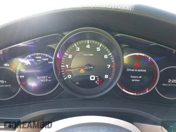 2021 Porsche Cayenne with VIN WP1AA2AY8MDA03453, listed as a IAAI auction lot 41813291 with 62,457 mi miles and . Bid and sale history available at DreamBid. Image 7.