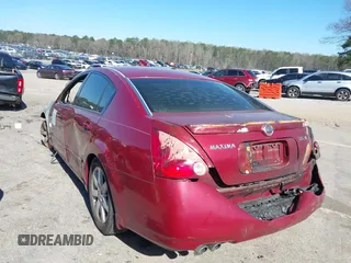 2006 Nissan Maxima 3.5 SL with VIN 1N4BA41E86C863116, listed as a IAAI auction lot 41803478 with 1 mi miles. Bid and sale history available at carsss.com. Image 3.
