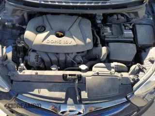 2013 Hyundai Elantra Coupe SE with VIN KMHDH6AE3DU019580, listed as a Copart auction lot 84892324 with 89,273 mi miles and Salvage Title. Bid and sale history available at carsss.com. Image 12.