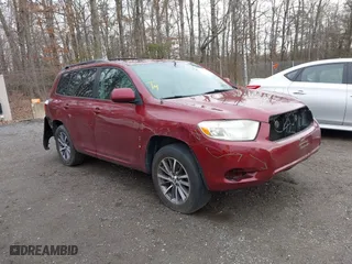 2010 Toyota Highlander with VIN 5TDBK3EHXAS024744, listed as a IAAI auction lot 41474866 with 191,037 mi miles. Bid and sale history available at carsss.com. Image 1.