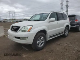 2004 Lexus GX 470 with VIN JTJBT20X940051301, listed as a Copart auction lot 52688875 with 168,477 mi miles and Salvage Title. Bid and sale history available at DreamBid. Image 1.