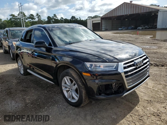 2020 Audi Q5 Premium with VIN WA1ANAFY1L2086012, listed as a Copart auction lot 64361805 with Not provided miles and Salvage title. Bid and sale history available at DreamBid. Image 4.