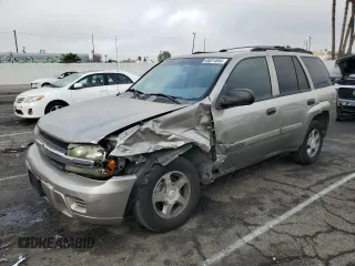 2003 Chevrolet TrailBlazer LT with VIN 1GNDS13S232393580, listed as a Copart auction lot 86014884 with 150,052 mi miles and Salvage Title. Bid and sale history available at DreamBid. Image 1.