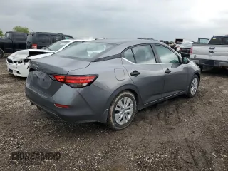 2024 Nissan Sentra S z VIN 3N1AB8BVXRY278822, wystawiony jako Copart lot #55658075 z przebiegiem 24 809 mil mil oraz Szkoda całkowita • Salvage title. Historia ofert i sprzedaży dostępna na DreamBid. Obrazek 3.