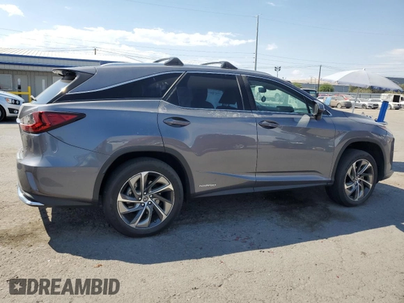 2019 Lexus RX with VIN JTJDGKCA7K2008274, listed as a Copart auction lot 70887954 with 61,256 mi miles and Salvage Title. Bid and sale history available at carsss.com. Image 3.