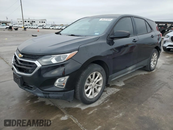 2019 Chevrolet Equinox LS with VIN 3GNAXHEV2KL396514, listed as a Copart auction lot 84737324 with 73,909 mi miles and Clean Title. Bid and sale history available at DreamBid. Image 1.