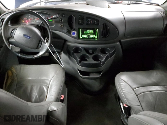 2008 Ford Econoline Passenger XL with VIN 1FMNE11L18DB43562, listed as a Copart auction lot 50723515 with 143,874 mi miles and Salvage Title. Bid and sale history available at carsss.com. Image 8.