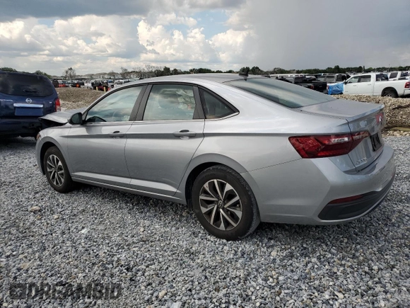 2023 Volkswagen Jetta S with VIN 3VW5M7BU0PM026511, listed as a Copart auction lot 62201605 with 19,805 mi miles and Salvage title. Bid and sale history available at DreamBid. Image 2.
