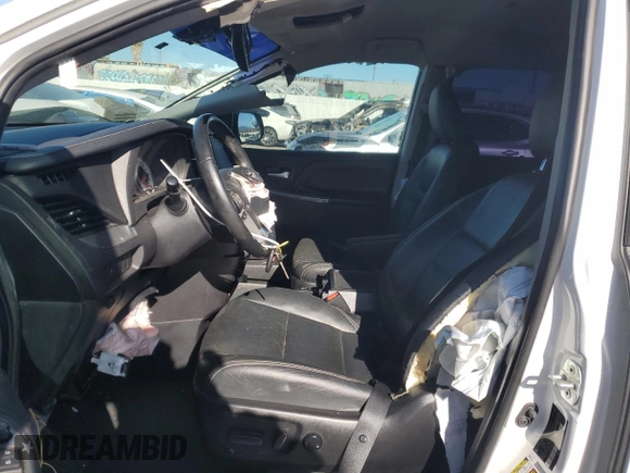 2020 Toyota Sienna SE with VIN 5TDXZ3DC9LS030514, listed as a Copart auction lot 87978135 with 40,316 mi miles and Salvage Title. Bid and sale history available at carsss.com. Image 7.