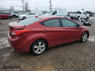 2011 Hyundai Elantra Ltd with VIN KMHDH4AE1BU146653, listed as a Copart auction lot 52102595 with 145,947 mi miles and Salvage Title. Bid and sale history available at carsss.com. Image 3.